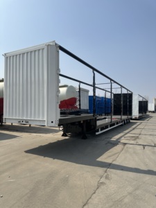 30-Ton <strong>Side</strong> <strong>Curtain</strong> <strong>Trailer</strong> 3-Axle Beverage Cargo Tarpaulin Steel Material up to 60-Ton Carrying Capacity