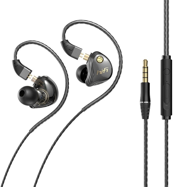 Cross-Border New Wired In-Ear Headphones Heavy Bass 3.5mm Type-C Interface for Huawei for Apple for Samsung Mobile Phones