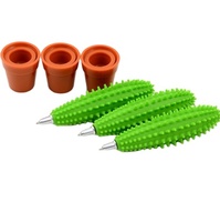 Boutique créative Papeterie Cactus Bonsaï Stylo à bille Mode mignonne Fournitures de bureau Stylo de bureau