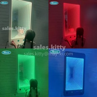 Jouets sensoriels pour enfants autistes 2025 couleurs Tunnel miroir effet 3D sensoriel intérieur mural décor LED éclairage visuel pour adultes