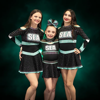Tenues de cheerleading pour enfants et filles, jupe de cheerleading, vêtements d'entraînement, équipement d'équipe