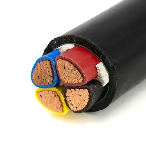 XLPE-Cable de alimentación de 0,6/1kV, cobre antitermitas, aislado, PVC, 4x35 mm2
