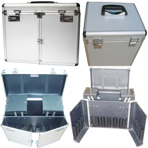 Estuche de entrenamiento de pelo enrollable, caja de aluminio para peluquería, carrito de herramientas de maquillaje, herramientas de peluquero - Product Image 2