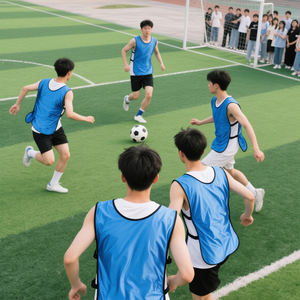 مخصص سريع الجفاف لكرة القدم سترة كرة القدم البوليستر الكبار الأطفال مريلة OEM الخدمة - Product Image 6