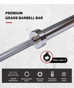 اللياقة البدنية الصالة الرياضية 1.2 1.5 متر التدريب القوة Olimpica الصلب المهنية رفع الاثقال 20 بار المنافسة الحديد للبيع - Product Image 6