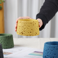Moule de pot de fleurs en béton de style nordique européen pour décoration de jardin et intérieur/extérieur