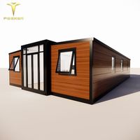 Vente en gros Extensible Livraison gratuite Maison de conteneur pliable préfabriquée de 20 pieds