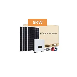 3KW 6KW10KW電力10KWオングリッドエネルギー15KW20KWソーラーパネルシステム家庭用グリッド5KW