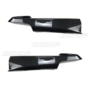 2 Piezas para BMW Serie 3 F30 F31 M Sport 320i 325i 2012-2018, Cubierta de Luz Antiniebla Delantera, Rejilla de Ventilación, Estilo Fibra de Carbono - Product Image 2