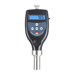 เครื่องวัดความแข็งแบบดิจิตอลคุณภาพสูง 0 ถึง 100HD Durometer Tool Shore D พร้อมหัววัดในตัว สำหรับยางรถบรรทุก ยางรถ และยางทั่วไป - Product Image 2