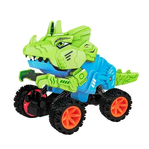 Multi-Style Mini Dinosaurier Reibung Auto Spielzeug Simulation Schaukel Dino Trägheit Fahrzeug Pull Back Auto Spielzeug