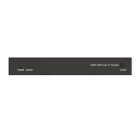 Décodeur Extenseur IP 1080P Personnalisé Multiples-à-Multiples sur Cat5e/Cat6 Direct 395ft (120m) Sans Configuration Visuelle Marque CARATAR