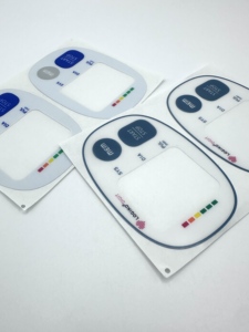 ฟิล์มเทปหนาแบบมีกาวในตัวสำหรับจอแสดงผลเครื่องมือแพทย์ แผ่นปิด PMMA PC PET PVC รุ่นขายดีแบบกำหนดเองได้ - Product Image 4