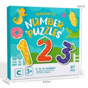Jouet éducatif de mathématiques de base 123 : Livre magnétique de chiffres et d'arithmétique pour réfrigérateur - Product Image 1