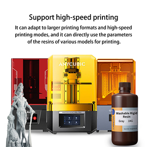 Résine rigide lavable à l'eau Antinsky pour imprimante 3D DLP LCD 405nm 1kg Haute précision et faible rétrécissement - Product Image 6