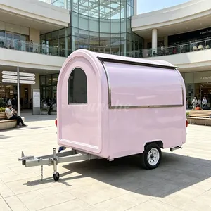USA Standard Purple Chocolate Catering Cart Street Snack Electric <b>Food</b> Truck Mobile <b>Food</b> <b>Trailer</b> for Sale - Product Image 1