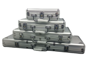 200ชิ้นชิปโป๊กเกอร์ขายส่งกรณีอลูมิเนียมสำหรับชิปโป๊กเกอร์ชุด - Product Image 2
