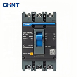 Nouveau disjoncteur à boîtier moulé CHINT NXM-125S/3300 d'origine, 3P, 80A-125A, 400V AC, capacité de coupure 35kA - Product Image 1