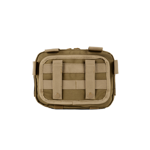 Bolsa táctica LUPU, sistema MOLLE de nailon, cierre de cremallera, unisex, para llevar al aire libre, color beige - Product Image 3