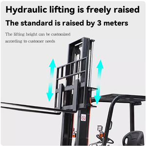 Precio de fábrica Carretilla elevadora eléctrica de 3 toneladas Carretilla elevadora <span class=keywords><strong>Hyster</strong></span> 3 toneladas 3,5 toneladas Batería de almacén Carretilla elevadora eléctrica - Product Image 3