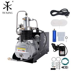 ปั๊มลมไฟฟ้า TUXING แบบหยุดอัตโนมัติ กระบอกเดี่ยว 30mpa/4500psi/300bar 220V สำหรับเติมลมปืนลม <span class=keywords><strong>PCP</strong></span> เพ้นท์บอล ดำน้ำ ล่าสัตว์ - Product Image 1