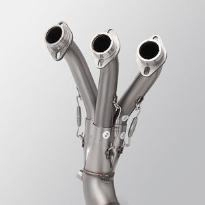 Système d'échappement complet de moto AT2 2021-2025 nouveau tuyau de liaison avant pour <span class=keywords><strong>silencieux</strong></span> en acier inoxydable <span class=keywords><strong>MT09</strong></span> XSR900 - Product Image 3