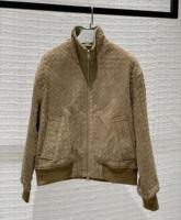 Blouson Bomber en Peau de Mouton Tressée pour Homme – Veste en Cuir Véritable sur Mesure à Col Montant – Prix d'Usine en Gros