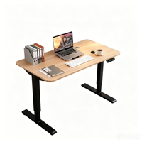 Panneau de maison ODM hauteur réglable bois support pour ordinateur portable Table d'ordinateur levage électrique métal bureau meubles PC bureau de jeu