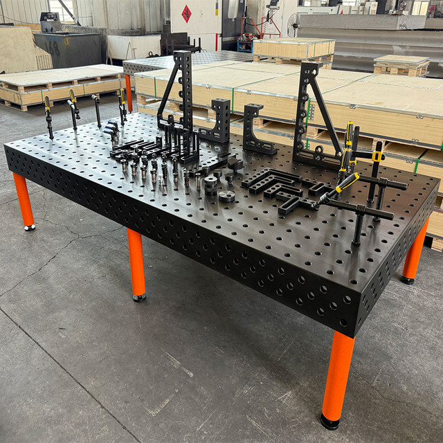 Wholesale Soldering Station 3D Welding Table D28 D16 Steel Cast Iron Modular Design Quick Adjustable Clamps Fixture Accessories