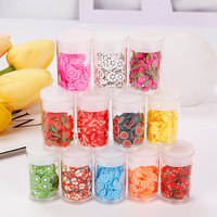 3D Zomerfruit Kleine Schijfjes Decoratie Plastic Beauty Nagelsticker Accessoire Polymeerklei Nagelkunst