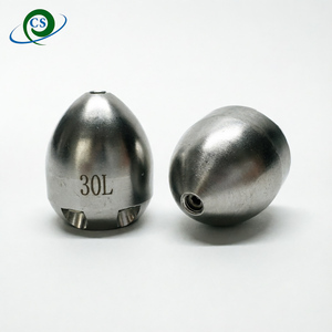 Nueva Boquilla de Acero Inoxidable de Alta Presión de 1/2" con Conexión Hembra Tipo <span class=keywords><strong>Torpedo</strong></span>, Resistente a la Abrasión, para Desatascar Drenajes Comerciales - Product Image 3