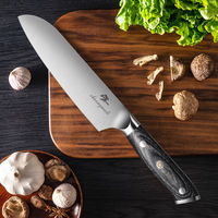 Ensemble de 15 couteaux de cuisine en acier 30Cr13 avec manche gris et ciseaux, affûtés à la main, qualité export, pour la cuisine domestique, idéal comme cadeau