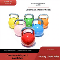 Kettlebell ATHX en acier de compétition pour la maison et le commerce, idéal pour le renforcement des fessiers et les squats, compatible DEKA FIT