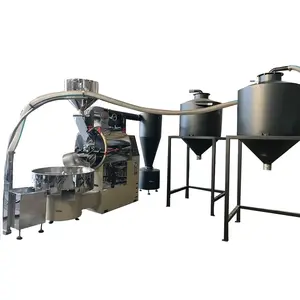工业20千克燃气加热咖啡豆烘焙机商用意大利咖啡豆烘焙机咖啡馆