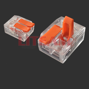 Đầu Nối Dây LT-412 Đầu Nối Nhanh 2 Lỗ 1 Trong 1 Đầu Ra Đẩy Dây - Product Image 3