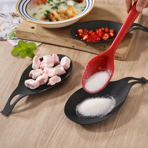 Support à cuillères multifonctionnel en silicone, résistant à la chaleur, antidérapant, pour ustensiles de cuisine - Product Image 4