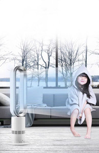 Quạt Và Nóng 2 Trong 1 Hiện Đại Sang Trọng Cho Phòng Đứng Làm Mát Không Khí Không Cánh Quạt Nóng - Product Image 4