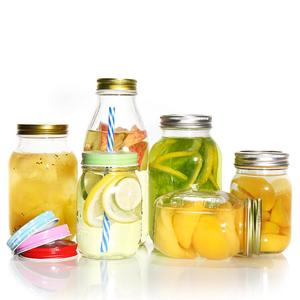 Bán buôn tùy chỉnh chất lượng cao 8oz bóng thường xuyên Miệng Mason lọ có nắp đậy - Product Image 4