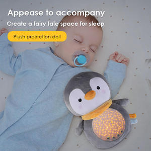 Machine à Sons pour Bébé avec Veilleuse et <span class=keywords><strong>Bruit</strong></span> Blanc, Design <span class=keywords><strong>Pingouin</strong></span> Adorable, Fonctionnant sur Piles - Product Image 5