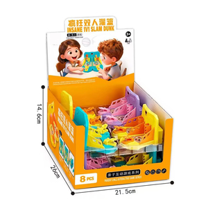Nuevo Juego de Mesa 1V1 Insane Mini Slam <span class=keywords><strong>Dunk</strong></span> 2026, Juguete de Baloncesto para Dos Jugadores con Contador de Puntos para Niños - Product Image 6