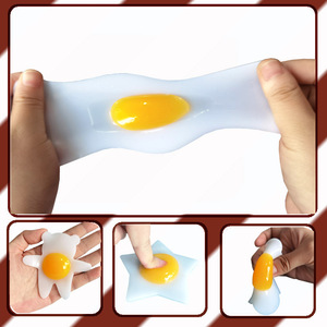 Nouveauté 2026 : Jouet sensoriel créatif en TPR pour enfants, jouet à presser en forme d'œuf poché, trieur de couleurs et de formes, vente en gros - Product Image 3