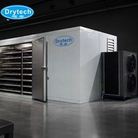 COC-certificaat DRYTECH Hoge Kwaliteit Zwarte Bonen Warmtepompdroger Dehydrator 19.4KW 1 Jaar Garantie