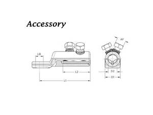 Tube thermorétractable polyoléfine HVT-81G 2 pouces 5KV 8KV pour moyenne tension - Product Image 3