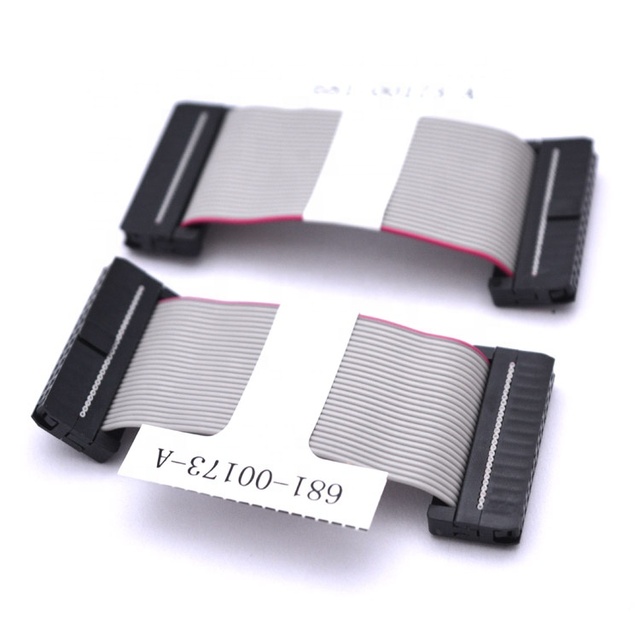 Factory Direct Supply Electronic Wiring Harness Custom 1.27mm 1.0mm 0.635mm Ribbon Cable 2.54 26P IDC Cable PVC/PTFE/Rubber CE