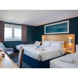 Travelodge-Muebles de dormitorio de hotel modernos, armario de liquidación al por mayor, base de cama, cabecero, sillas, sofá, panel para habitación de invitados - Product Image 6