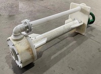 Pompe en fluoroplastique semi-submersible, série HYF, appareil de transformation chimique