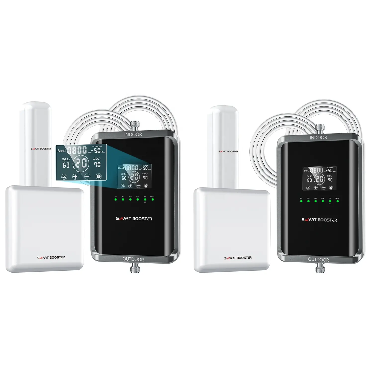 Cellphone Signal Repeater 2G 3G 4G Mobile Phone Signal Amplifier Penta Band Signal Booster Mobile Phone Signal Solution