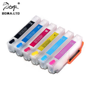 Cartouche d'encre rechargeable T2771-T2776 T2431-T2436 avec puce ARC pour <span class=keywords><strong>imprimante</strong></span> <span class=keywords><strong>EPSON</strong></span> PHOTO <span class=keywords><strong>XP</strong></span>-750 <span class=keywords><strong>XP</strong></span>-760 <span class=keywords><strong>XP</strong></span>-850 <span class=keywords><strong>XP</strong></span>-860 <span class=keywords><strong>XP</strong></span>-<span class=keywords><strong>950</strong></span> <span class=keywords><strong>XP</strong></span>-960 - Product Image 5