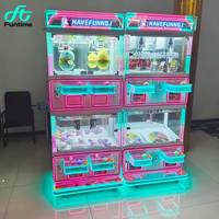 Machine à griffes commerciale avec accepteur de billets, machine d'arcade attrape-figurines en peluche certifiée UL pour le secteur du jeu