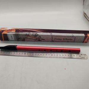 Vente en gros Piccolo traditionnel multicolore flûte irlandaise sifflet en étain C D ton 6 trous flûte Penny sifflet - Product Image 2